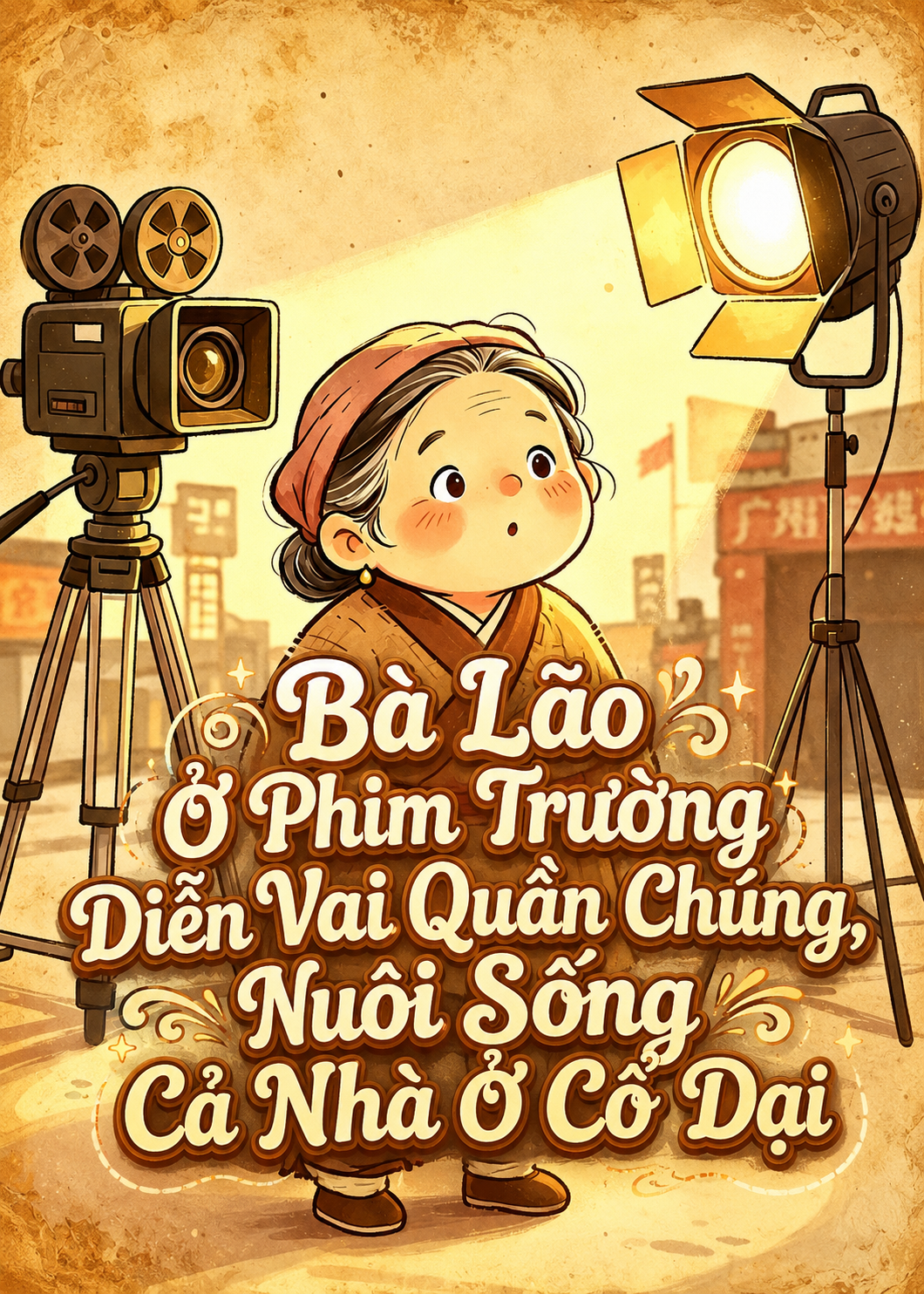 *Bà Lão Ở Phim Trường Diễn Vai Quần Chúng, Nuôi Sống Cả Nhà Ở Cổ Đại (Dịch Full)