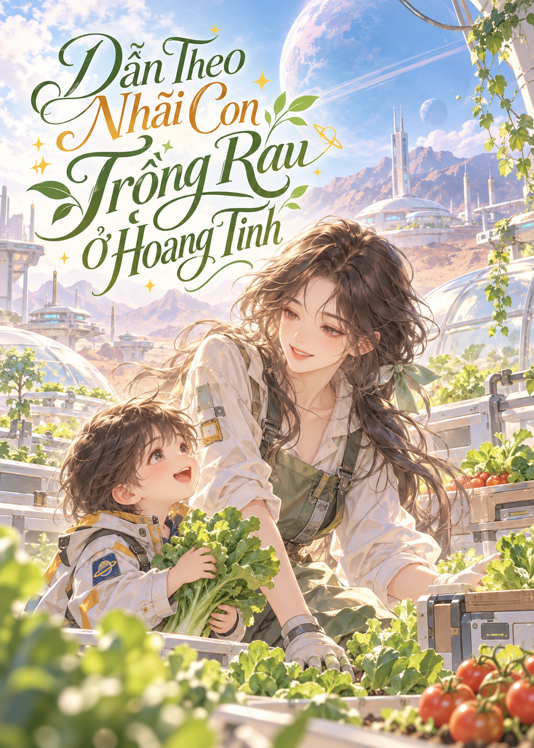 Dẫn Theo Nhãi Con Trồng Rau Ở Hoang Tinh (Dịch Full)
