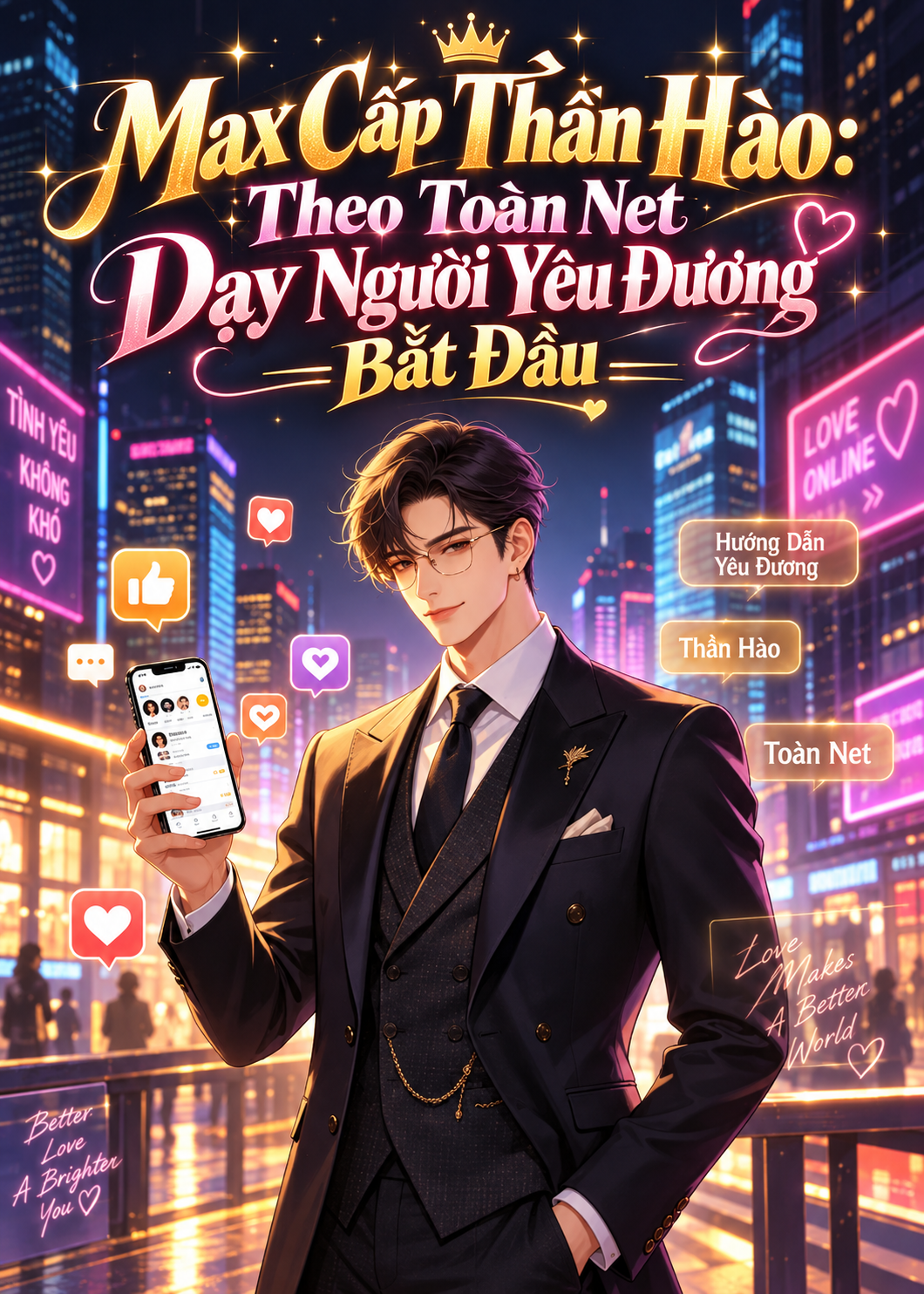 Max Cấp Thần Hào: Theo Toàn Net Dạy Người Yêu Đương Bắt Đầu (Dịch)