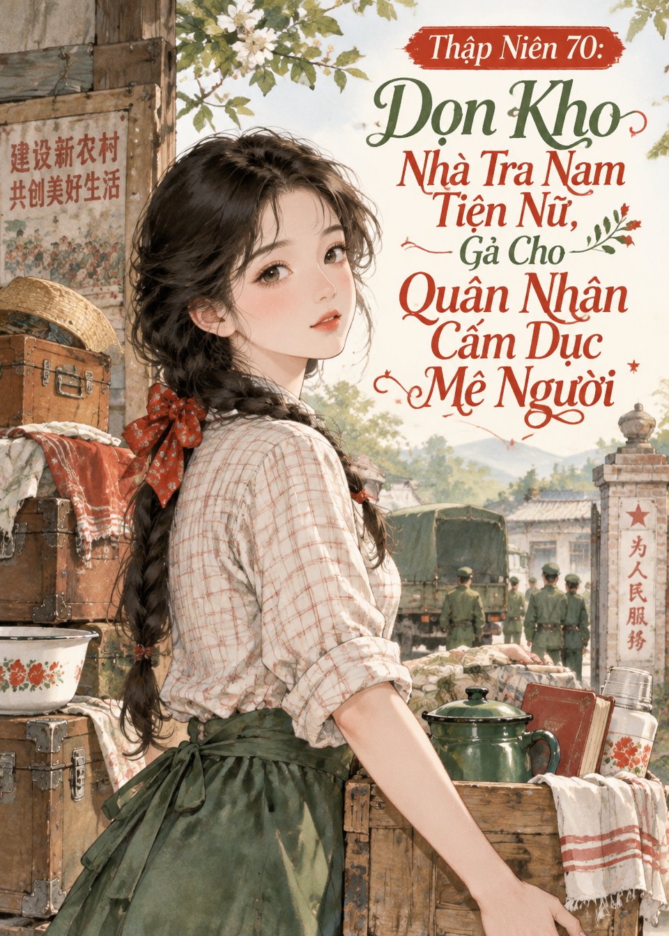 Thập Niên 70: Dọn Kho Nhà Tra Nam Tiện Nữ, Gả Cho Quân Nhân Cấm Dục Mê Người